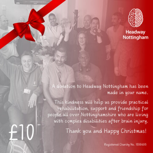 Gifted Donation - £10 Certificate